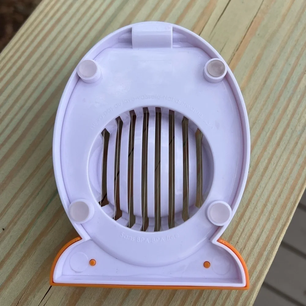 Penguin Egg Slicer BPA-Free Kitchen Gadget| Hard-Boiled Egg Cutter Kitchen Tool